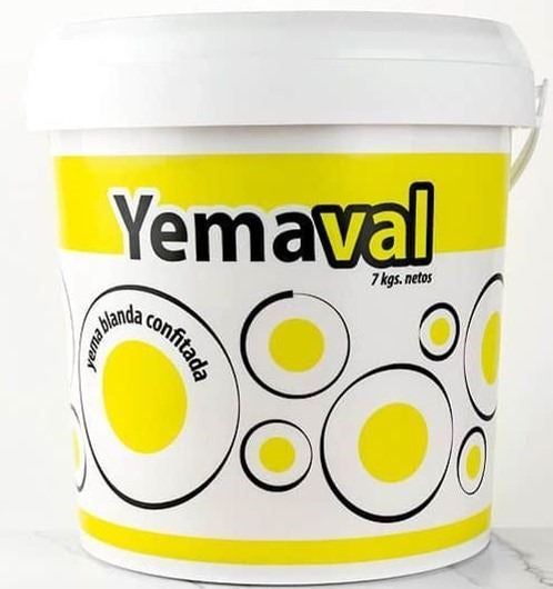 Yema confitada  Bote 7 kg