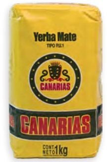 YERBA MATE CANARIAS 1KG - Caja 20 uds.