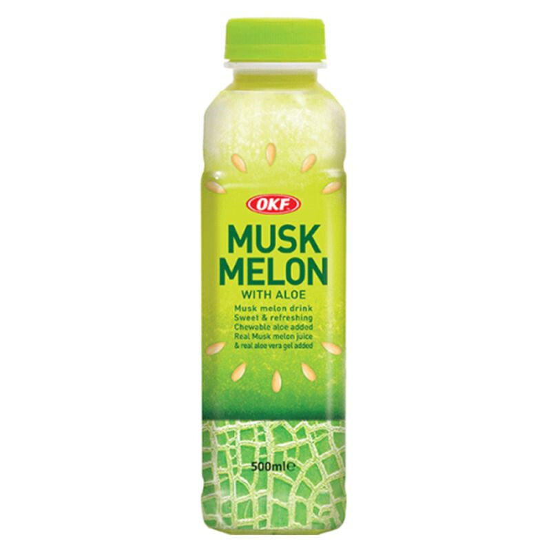 Zumo de Melón con Aloe Vera OKF (500ml.) - Caja 20 uds.