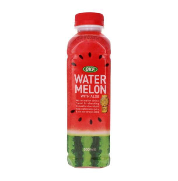 Zumo de Sandía con Aloe Vera OKF (500ml.) - Caja 20 uds.