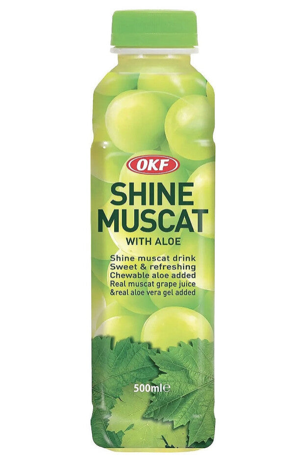 Zumo de Uva con Aloe Vera OKF (500ml.) - Caja 20 uds.