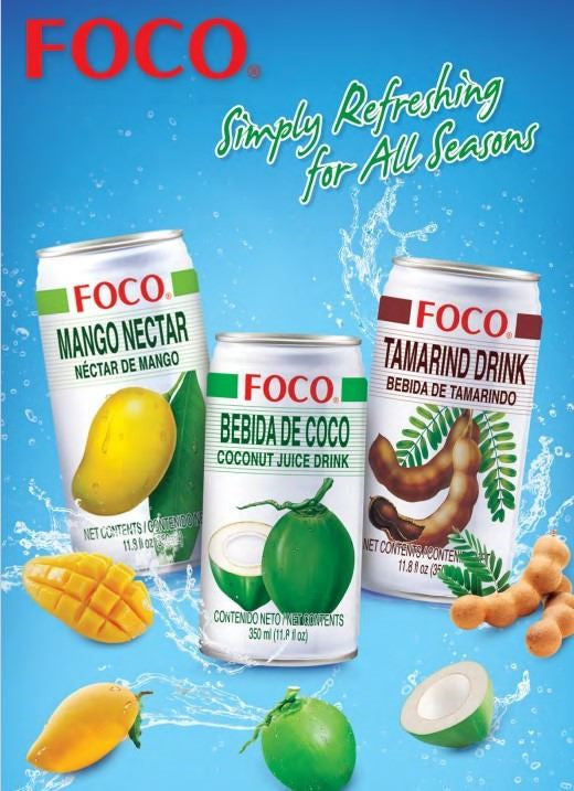 Zumos de fruta FOCO varios sabores 35cl